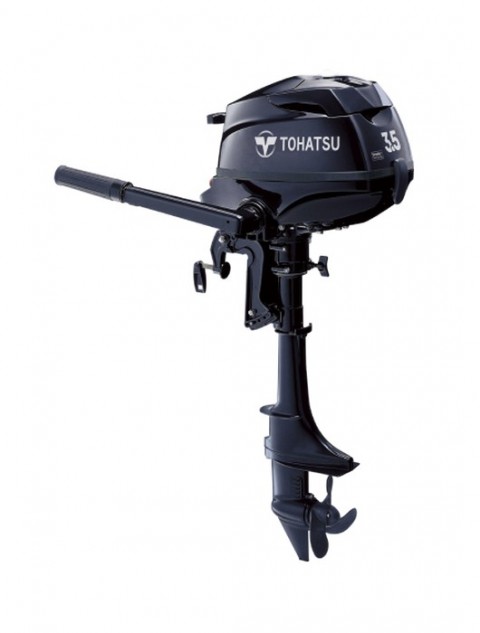Лодочный мотор Tohatsu MFS3,5 BS 3,5 л.с. четырехтактный