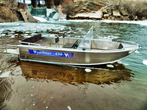 Алюминиевый катер WYATBOAT Wyatboat-430 DC