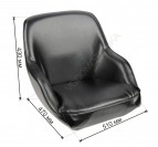 Кресло ADMIRAL мягкое, материал черный винил (1061420990)